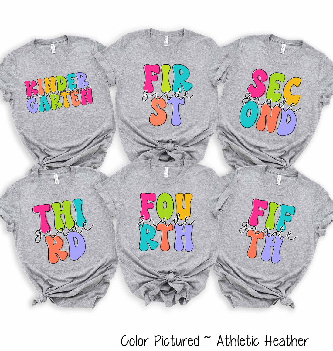 Retro Grade Back To School Student and Teacher Tee