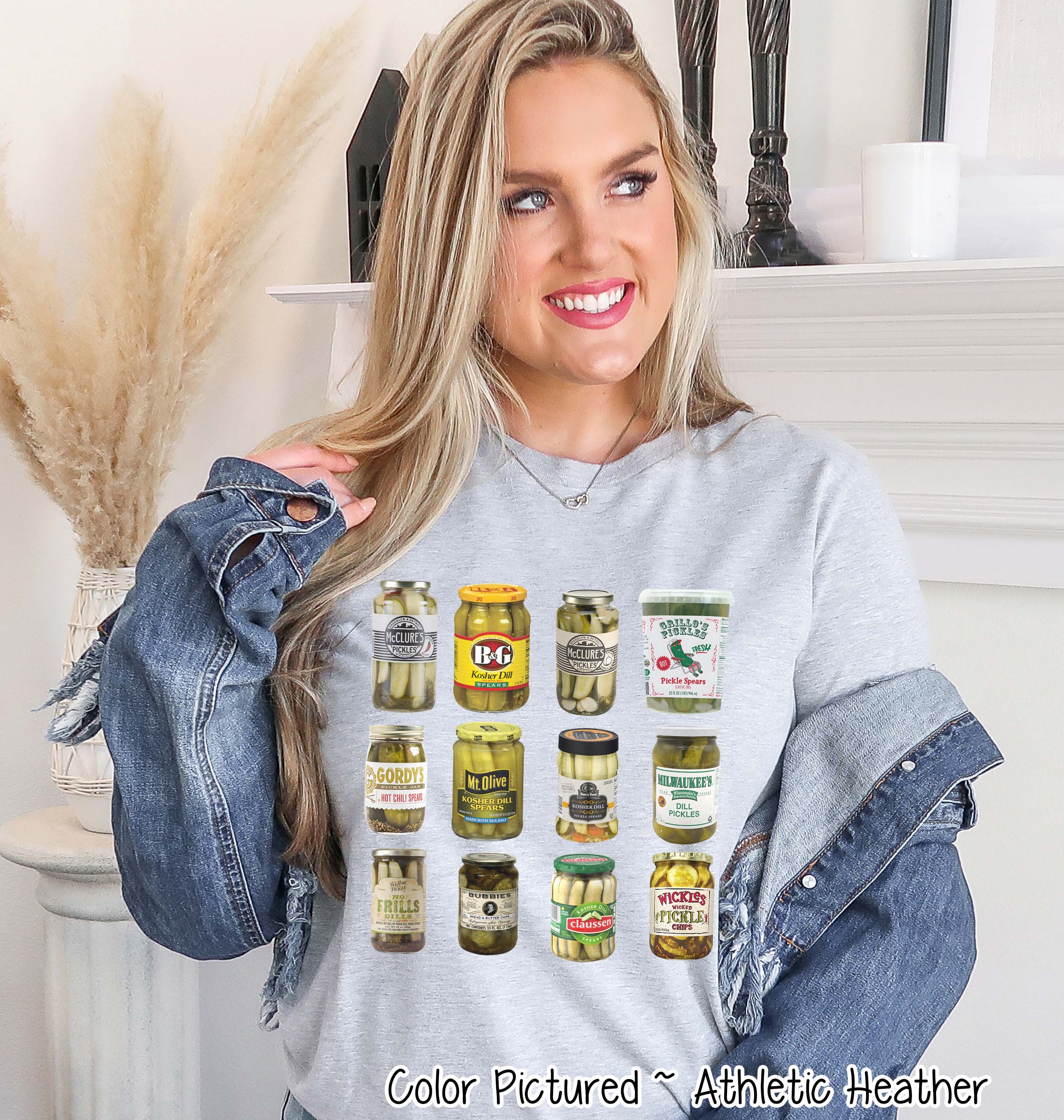 Vintage Canned Pickles Fun Fall Tee
