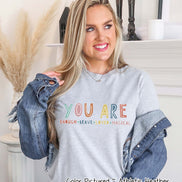 You Are Enough Motivational Encouraging Tee
