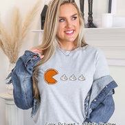 Pac Man Pie Gaming Thanksgiving Fun Fall Tee