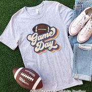 Retro Football Game Day Tee