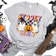 Retro Spooky Crew Halloween Tee