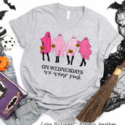On Wednesdays We Wear Pink ~ In October We Wear Pink ~ Breast Cancer Awareness Tee