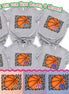 Personalized Leopard Basketball Fan Tee