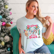 Christmas at the Beach Tee or Sweatshirt