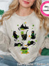 Black Cat St Patricks Day Tee or Sweatshirt
