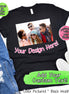 Custom Print Bella Canvas Bulk ~ 1 Sided Crew Neck