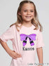 Personalized Crayon Bow Back to School Tee or Sweatshirt