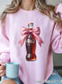 Coquette Pink Bow Coke Trendy Tee and Sweatshirt