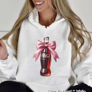 Coquette Pink Bow Coke Trendy Tee and Sweatshirt