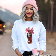 Coquette Pink Bow Coke Zero Trendy Soda Tee and Sweatshirt