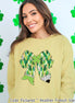 Coquette Pencil Teacher St Patricks Day Tee or Sweatshirt