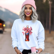 Coquette Pink Bow Pepsi Trendy Soda Tee and Sweatshirt