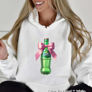 Coquette Pink Bow Sprite Trendy Soda Tee and Sweatshirt