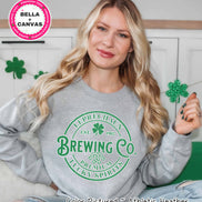 Leprechaun Brewing Co. St Patricks Day Tee or Sweatshirt