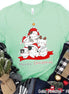 Meowy Christmas Cute Cat Christmas Tree Tee or Sweatshirt