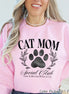 Cat Mom Social Club Tee or Sweatshirt