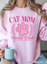 Cat Mom Pink Social Club Tee or Sweatshirt