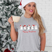 Meowy Christmas Cute Cat Tee or Sweatshirt