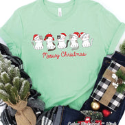 Meowy Christmas Cute Cat Tee or Sweatshirt