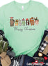 Meowy Christmas Cats wrapped in Lights Tee or Sweatshirt