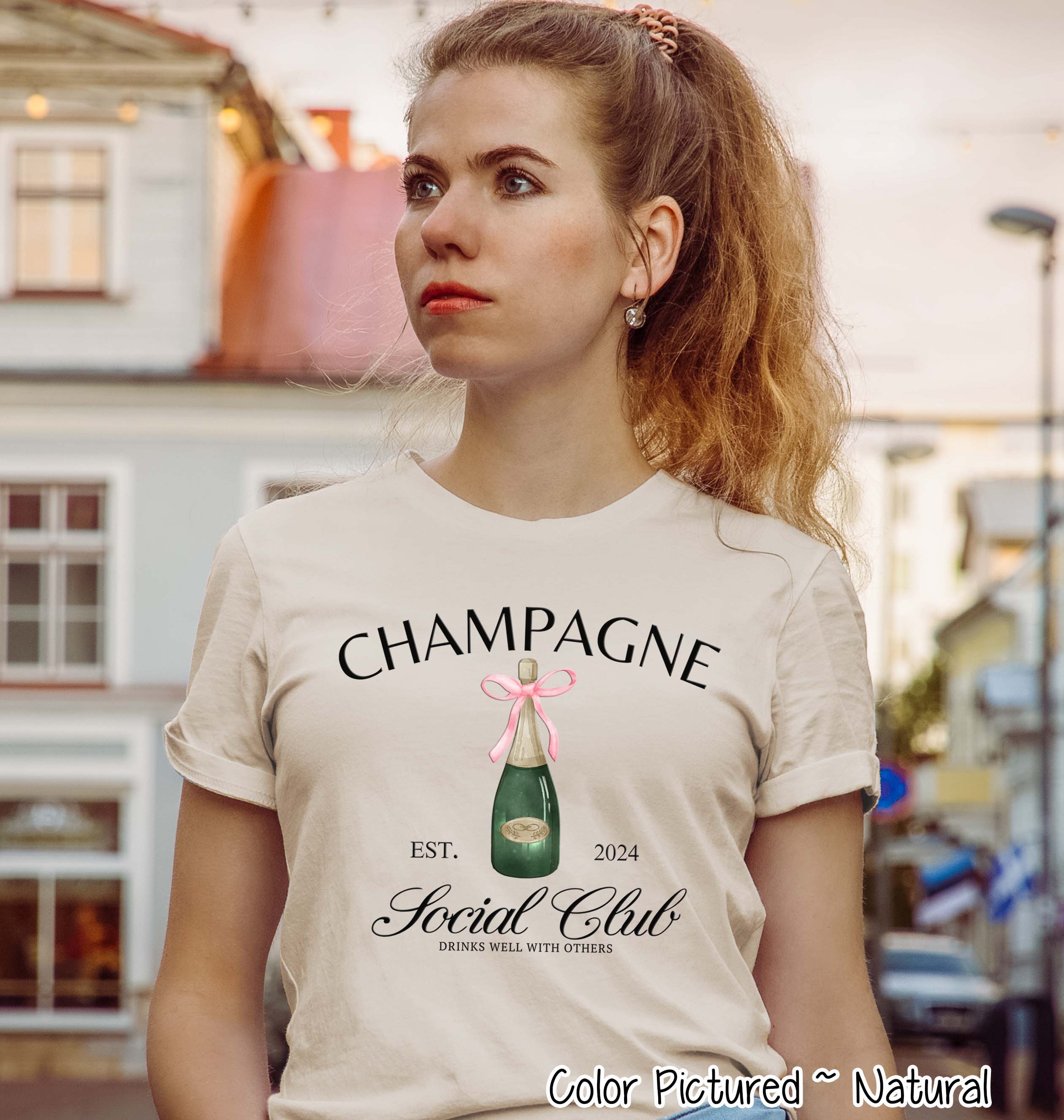 Champagne Social Club Tee or Sweatshirt