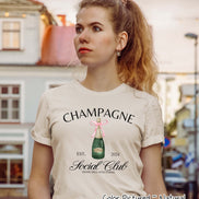 Champagne Social Club Tee or Sweatshirt