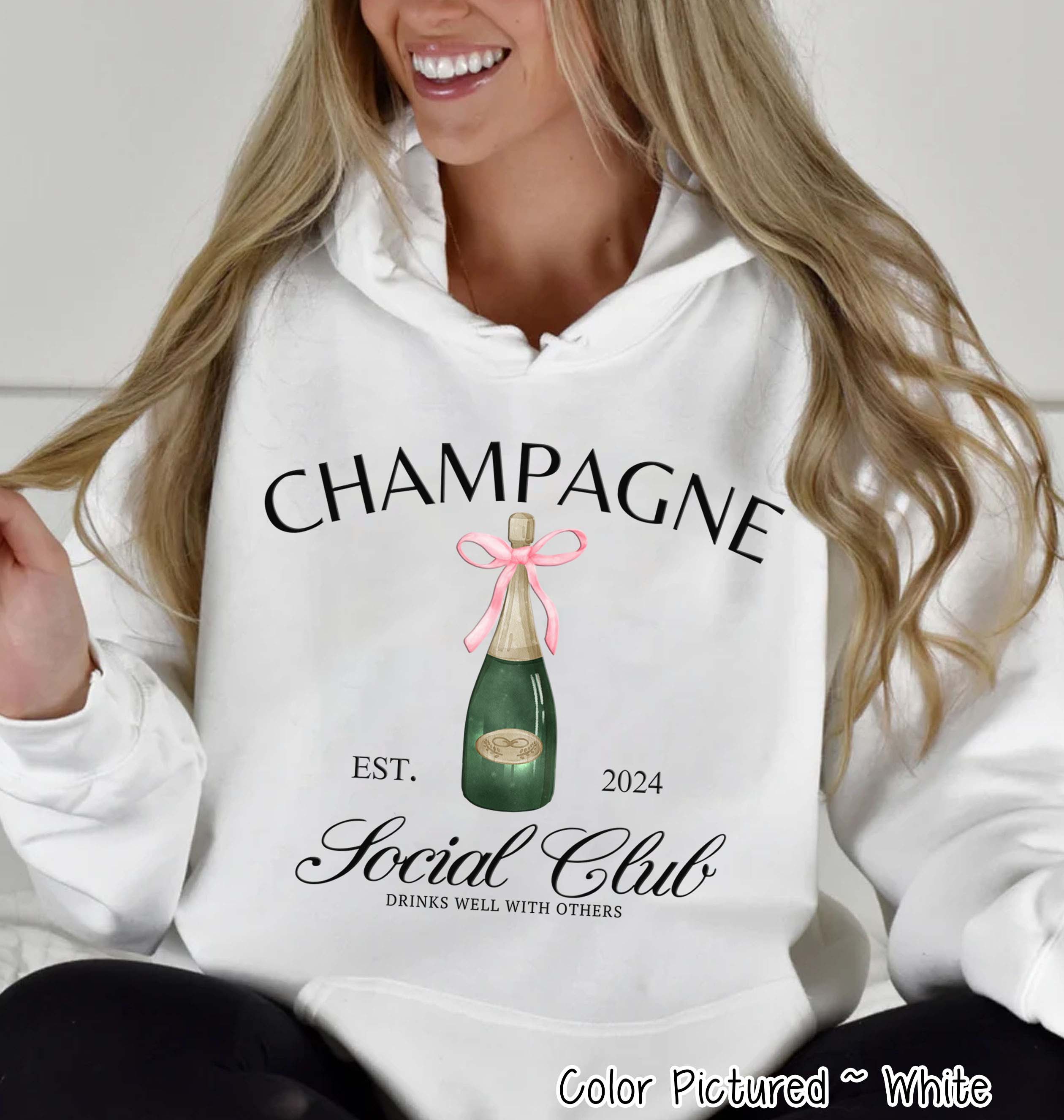 Champagne Social Club Tee or Sweatshirt