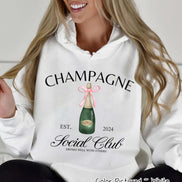 Champagne Social Club Tee or Sweatshirt