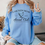 Chicken Mom Social Club Tee or Sweatshirt