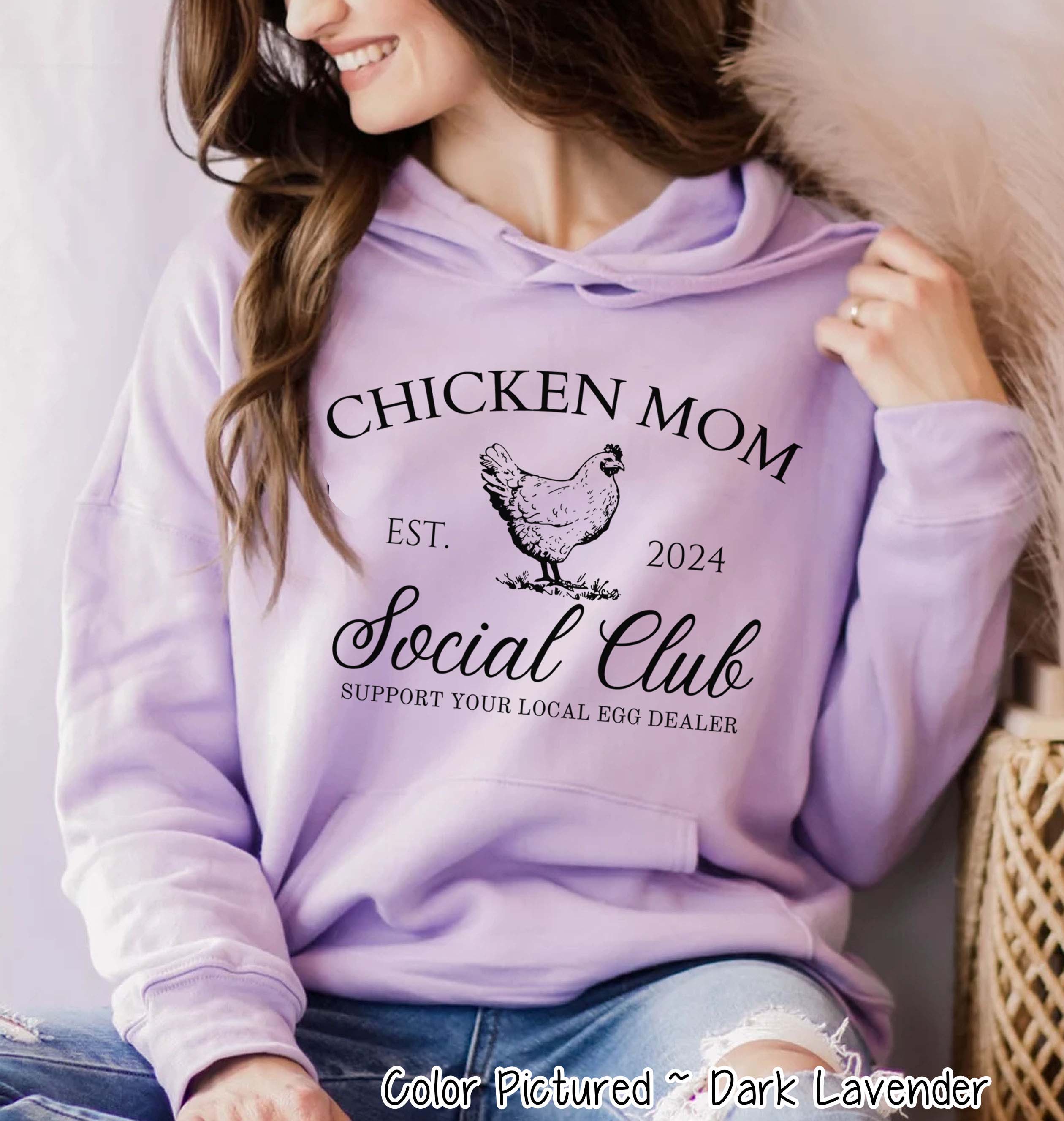 Chicken Mom Social Club Tee or Sweatshirt