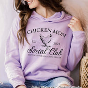 Chicken Mom Social Club Tee or Sweatshirt
