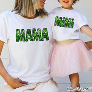 Mama and Mini Matching Clover St Patricks Tee or Sweatshirt