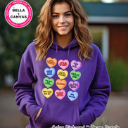 Personalized Teacher Conversation Hearts Valentine Tee or Sweatshirt