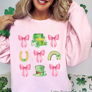 Coquette St Patricks Day Theme Tee or Sweatshirt