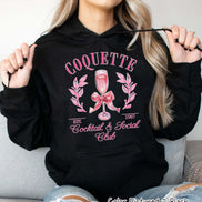 Coquette Cocktail Social Club Tee or Sweatshirt