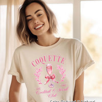 Coquette Cocktail Social Club Tee or Sweatshirt