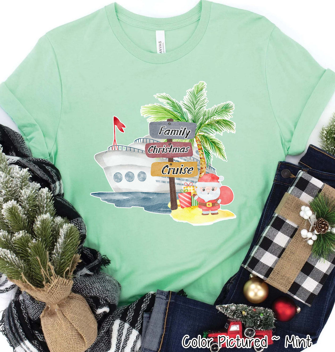 Family Christmas Cruise Tee or Sweatshirt