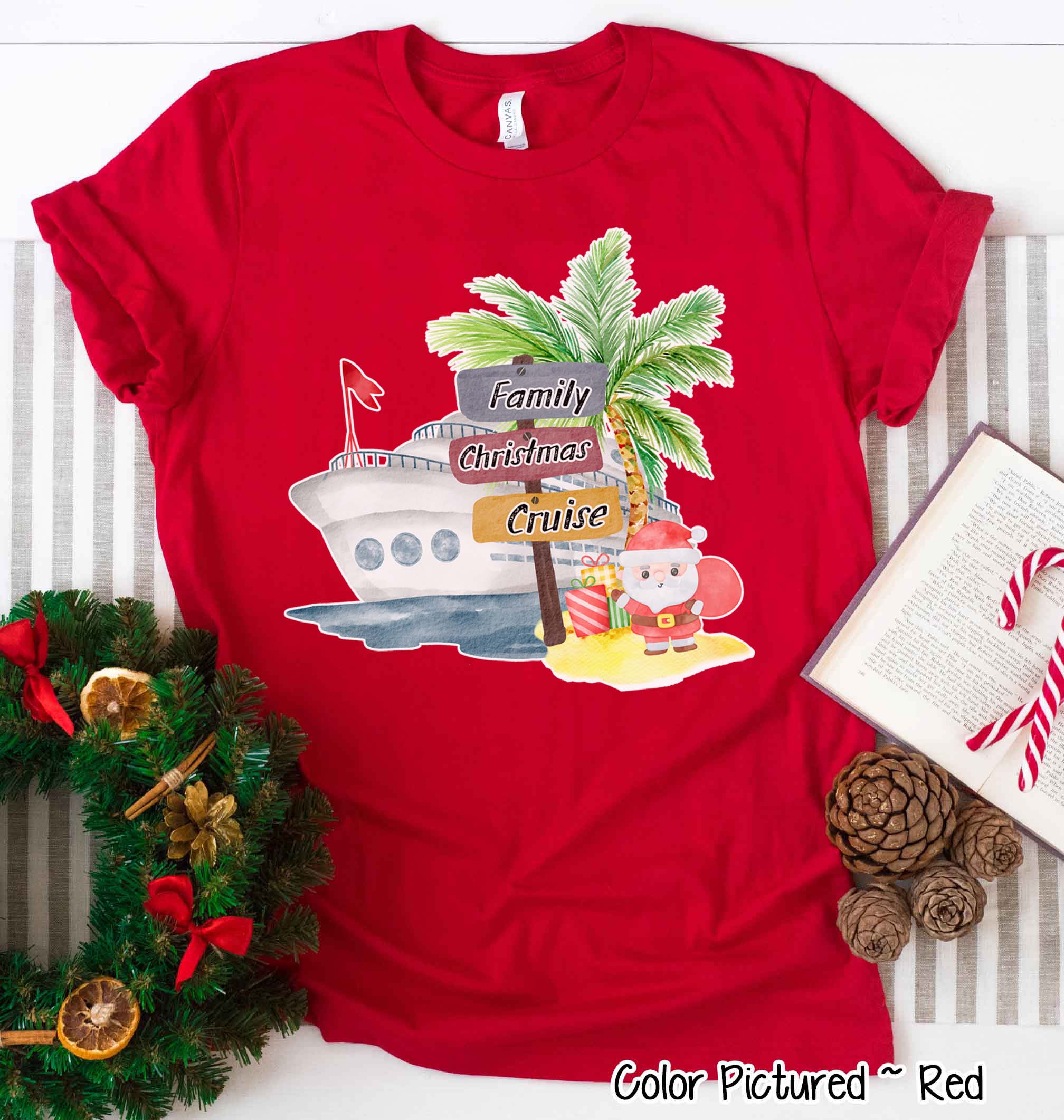 Family Christmas Cruise Tee or Sweatshirt