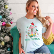 Merry Cruismas Anchor Christmas Cruise Tee or Sweatshirt
