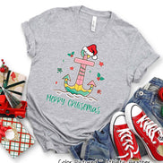 Merry Cruismas Anchor Christmas Cruise Tee or Sweatshirt