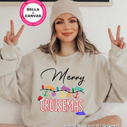 Merry Cruismas Christmas Cruise Tee or Sweatshirt