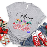 Merry Cruismas Christmas Cruise Tee or Sweatshirt