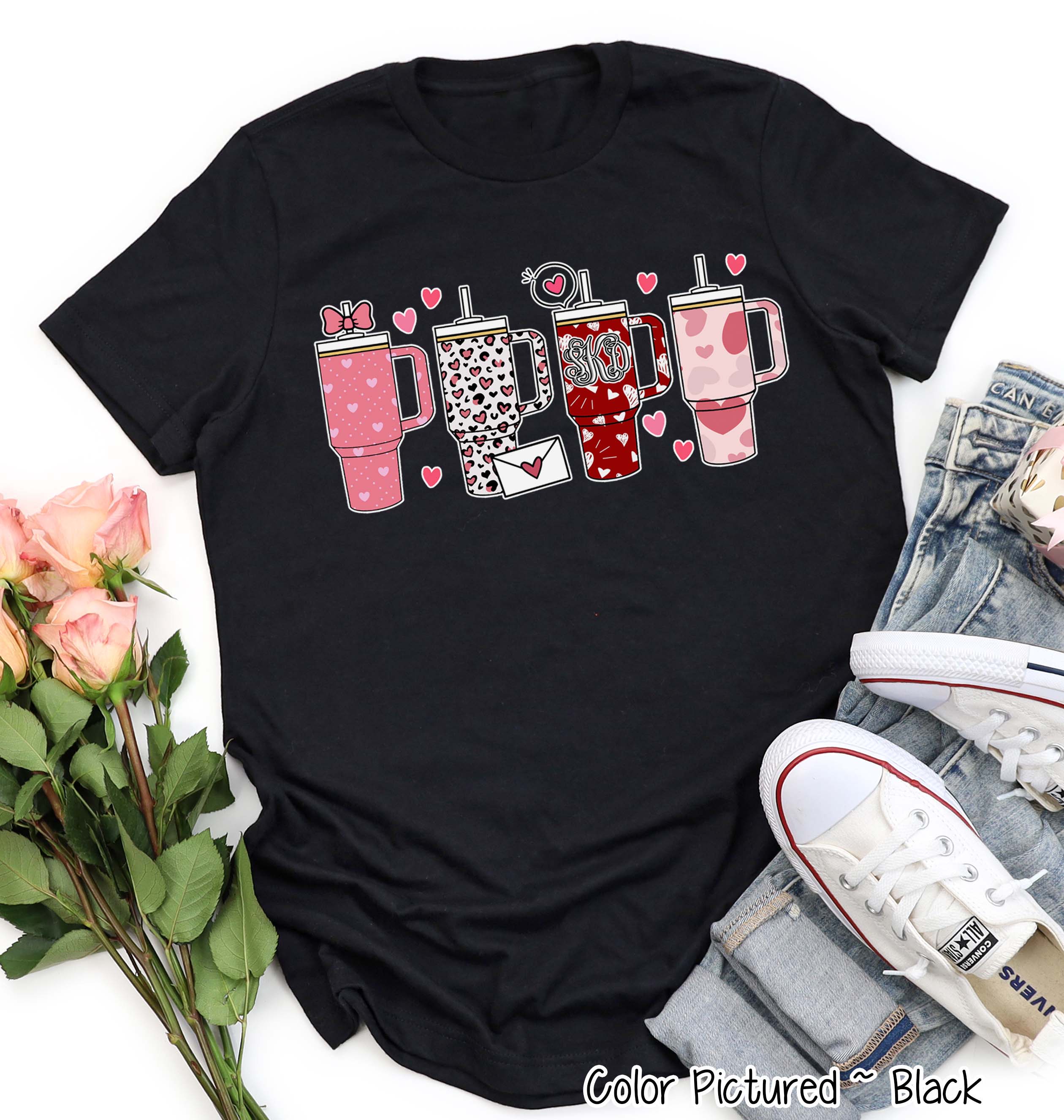 Monogram Obsessive Cup Disorder Valentine Tee or Sweatshirt