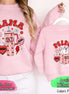 Monogram Mama and Me Drinks Valentine Tee or Sweatshirt