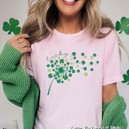 Lucky Dandelion St Patricks Day Tee or Sweatshirt