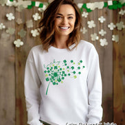 Lucky Dandelion St Patricks Day Tee or Sweatshirt