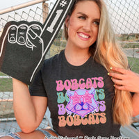 Preppy Star Eyed Mascot Game Day Tee