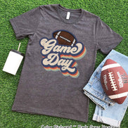 Retro Football Game Day Tee
