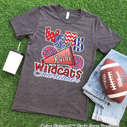 Personalized School Cheerleader Tee
